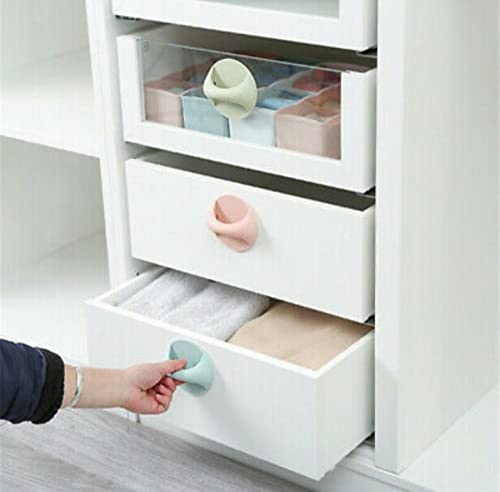 Self-Adhesive Peel and Stick Plastic Handles/Knob - Multicolor