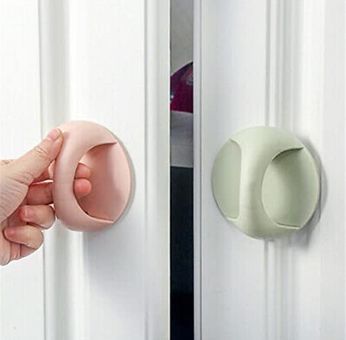 Self-Adhesive Peel and Stick Plastic Handles/Knob - Multicolor