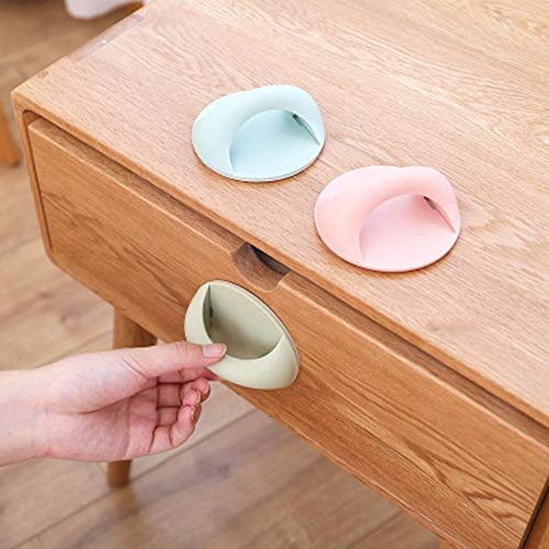 Self-Adhesive Peel and Stick Plastic Handles/Knob - Multicolor