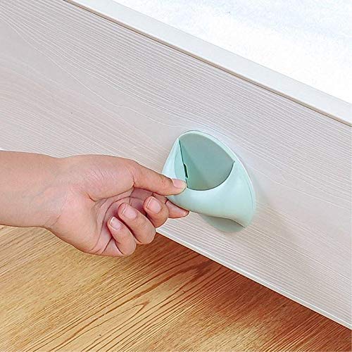 Self-Adhesive Peel and Stick Plastic Handles/Knob - Multicolor