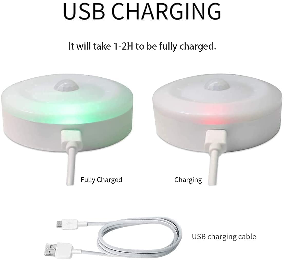 Self Adhesive Rechargeable Wireless Motion Sensor Light