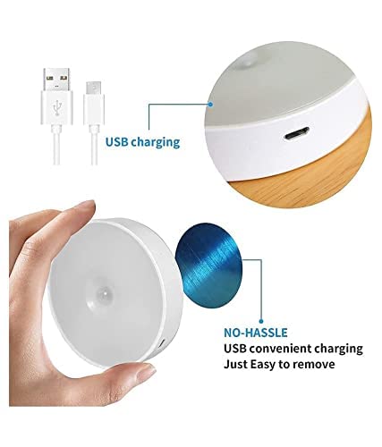 Self Adhesive Rechargeable Wireless Motion Sensor Light