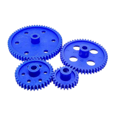 GEARS製 ID60 スプリング 青60-140-10.0 10㌔ 2本セット 4pcs Blue Plastic Gear 60 Tooth + 50 Tooth + 36 Tooth + 24 Tooth Combo