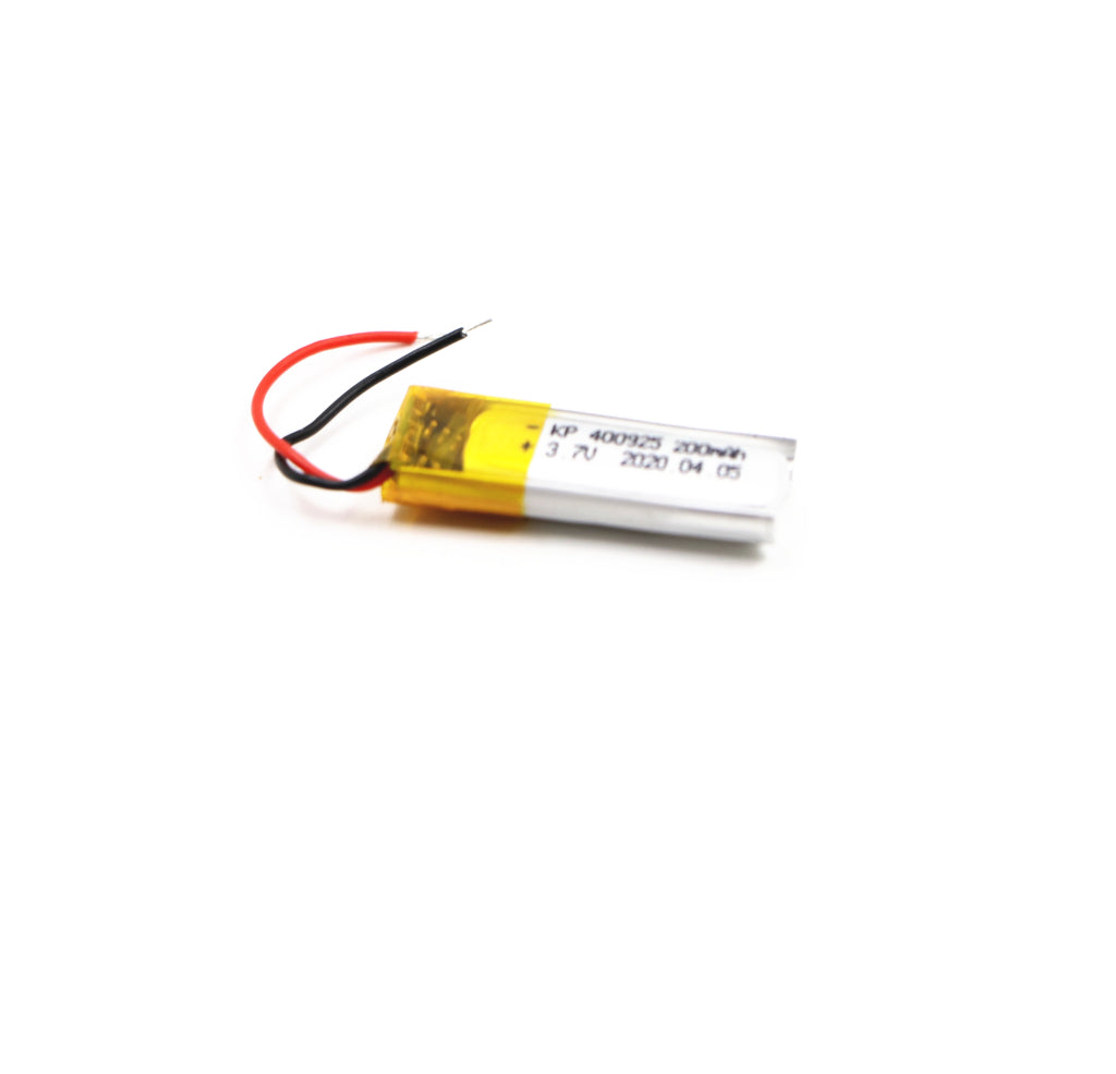 KP: 3.7V 200mAh Lipo Battery - Single Cell Lithium Polymer Battery