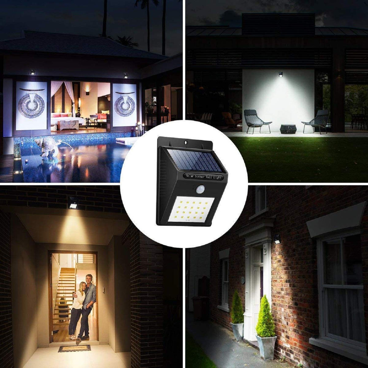 Motion sensor deals wall light