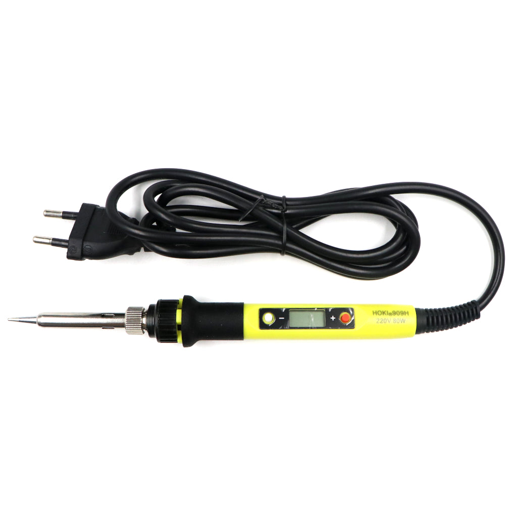 Hoki: 909 80W Digital Adjustable Temperature Soldering Iron with LCD Display