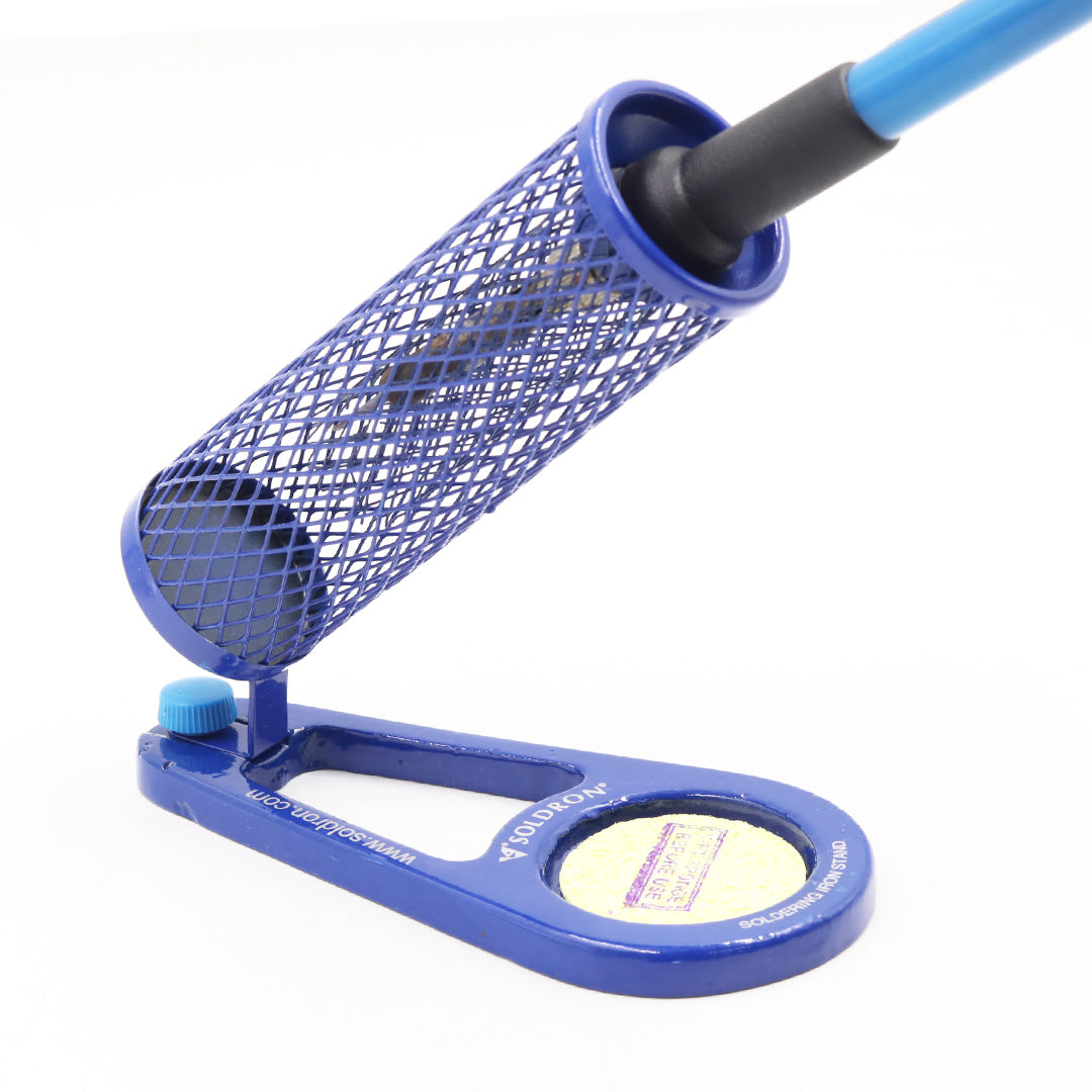 Soldron: Soldering Iron Stand with Sponge