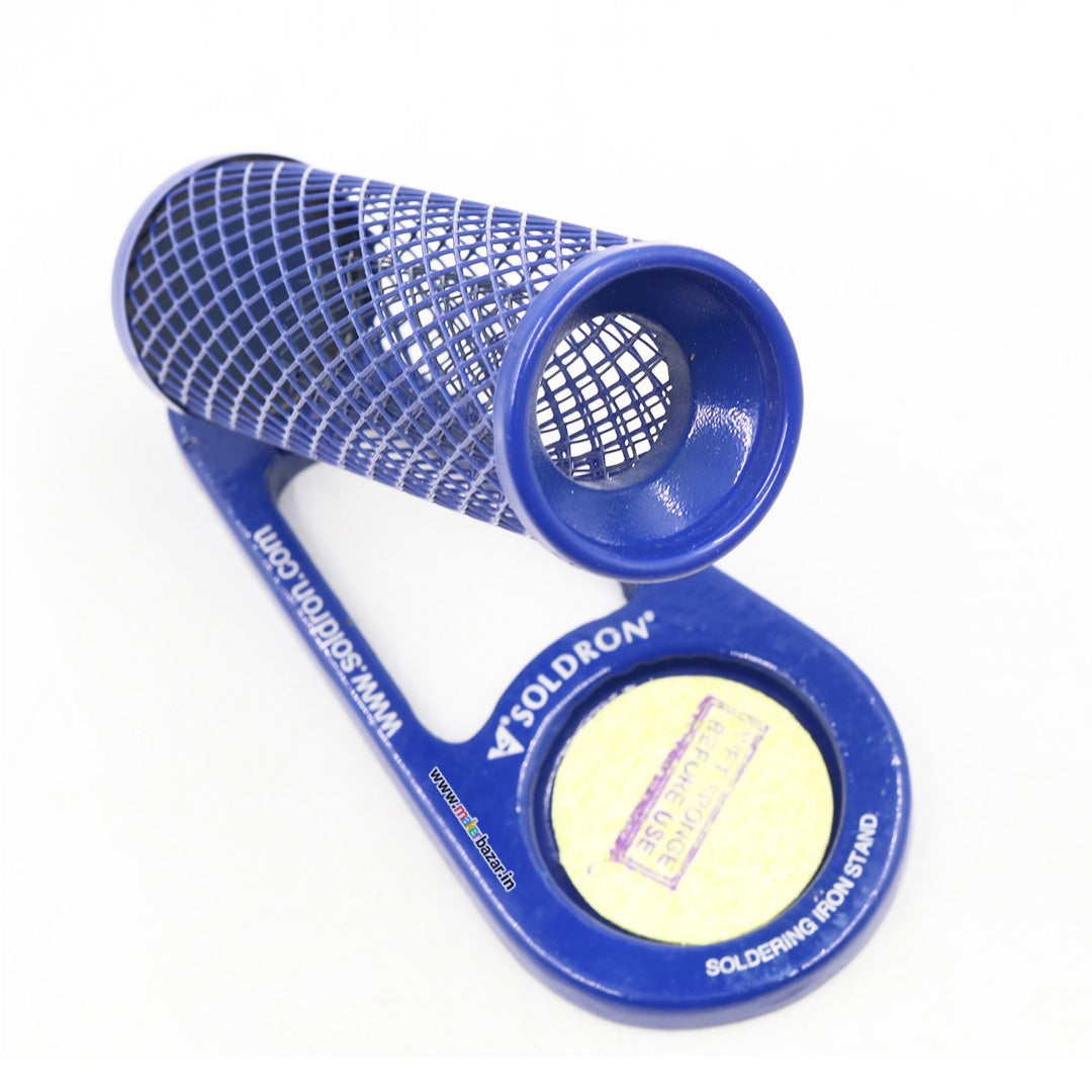 Soldron: Soldering Iron Stand with Sponge