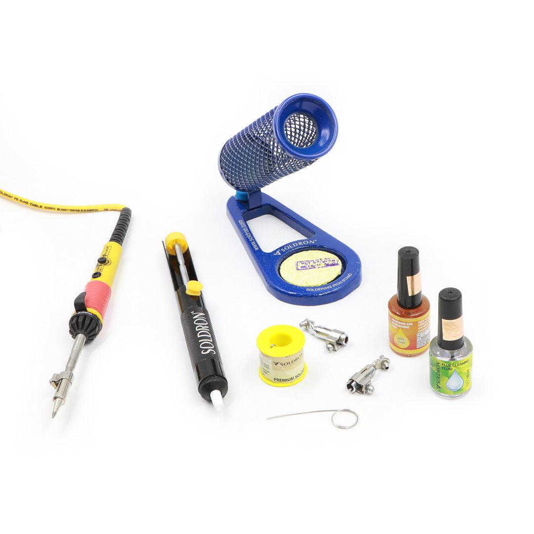 Soldron: Soldering and Desoldering Kit