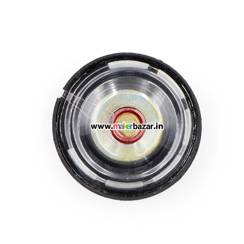 29mm Mini Mylar Miniature Speaker Plastic Toy Speaker Green/Black