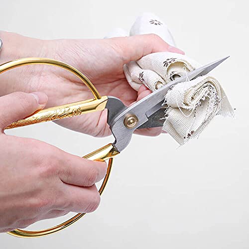 Stainless Steel Tailoring Scissors In Two Sizes 7.5 & 4.8 Inch (Set Of 2)