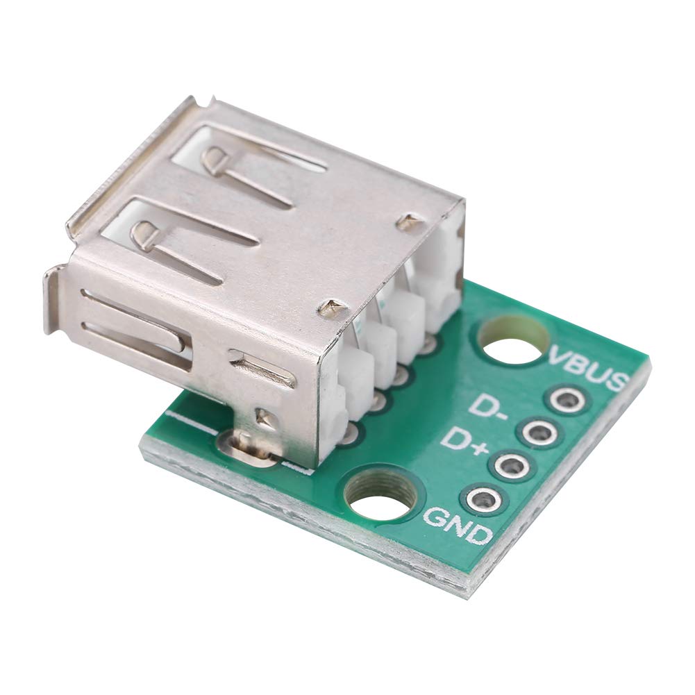 USB Female to 2.54mm Breakout Board with Direct 4P Adapter Board