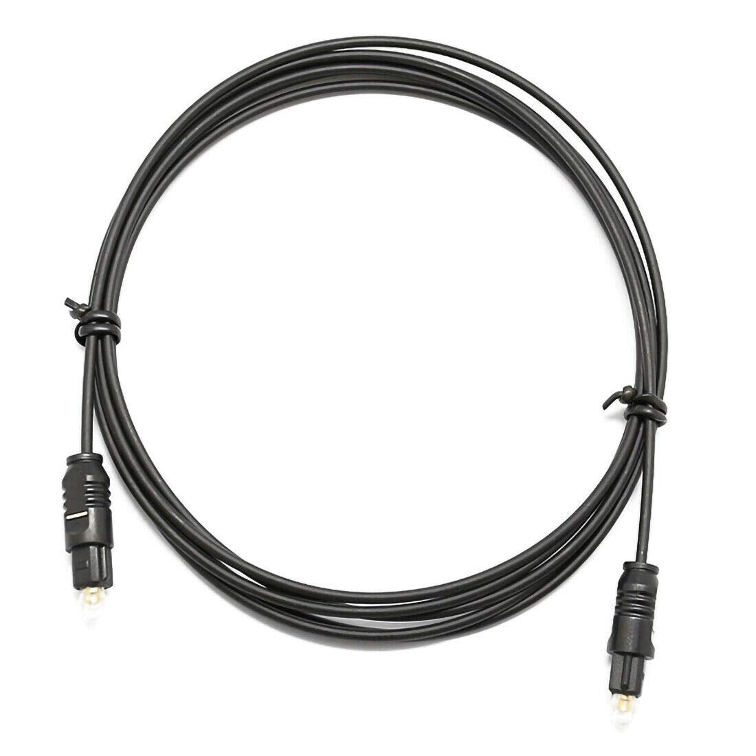 Ultra-Durable Fiber Optic Male To Male Digital Optical Audio Toslink Cable