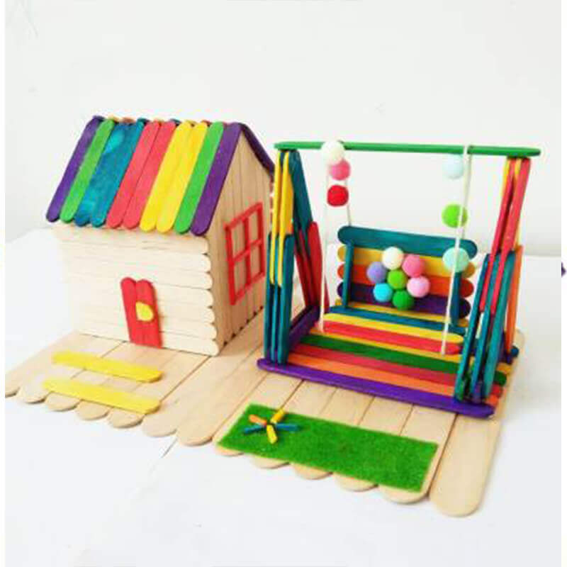 Popsicle stick craft works