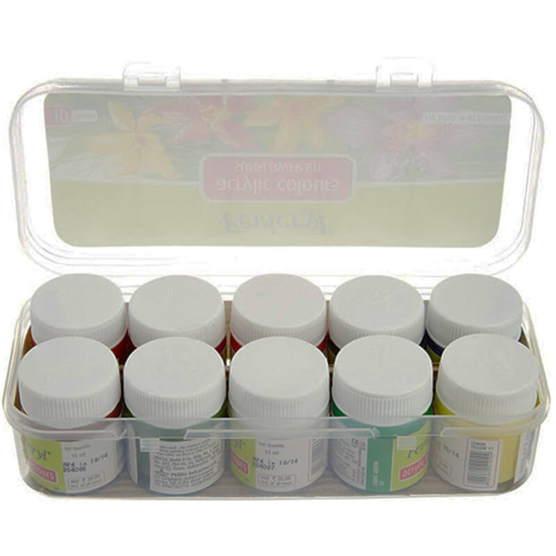 acrylic paint colors | fevicryl hobby ideas