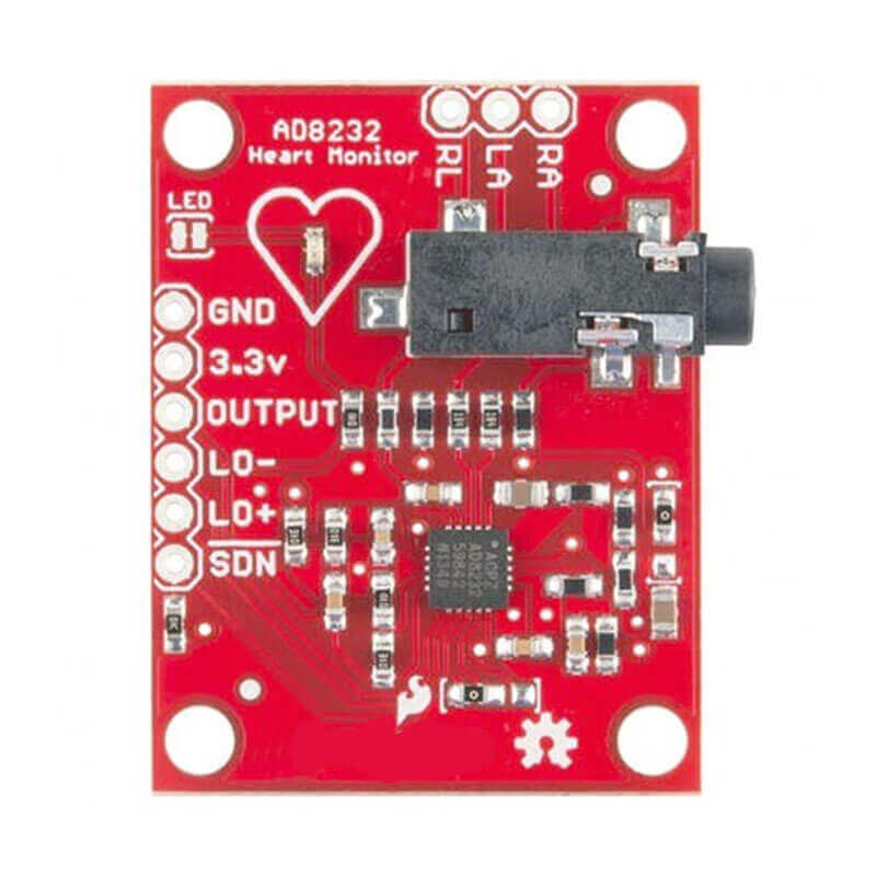 AD8232 ECG Heart Monitoring Sensor Module Kit for Arduino