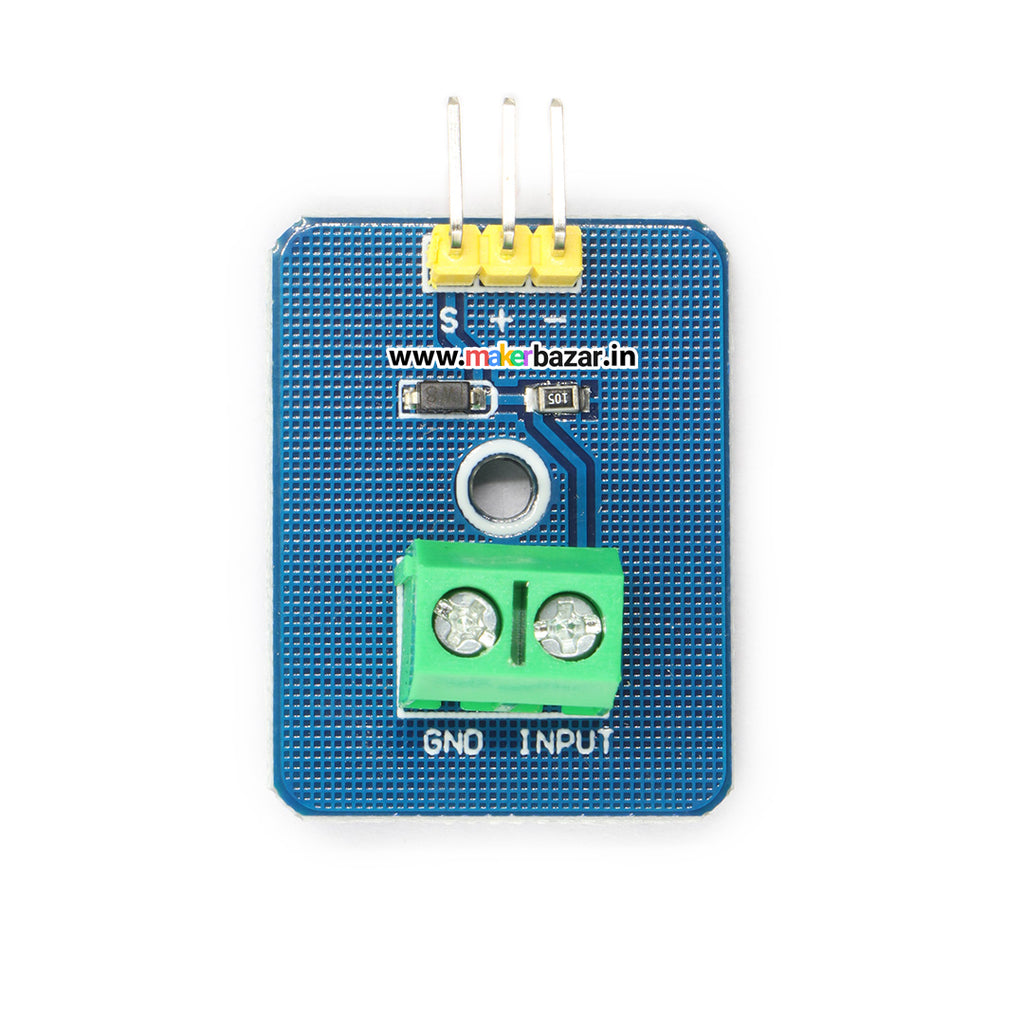 Piezoelectric Vibration Sensor Module Circuit Diagram