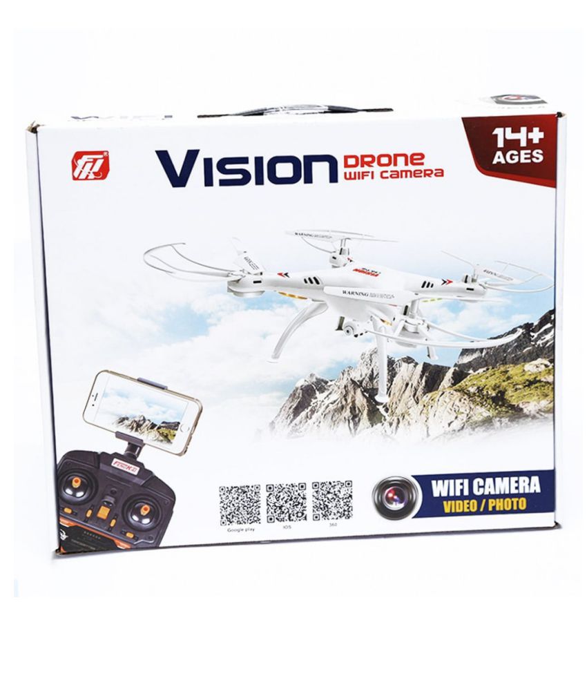 Vision Drone With Wifi Camera & Rc App Control