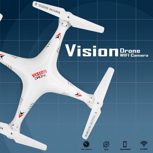 Vision Drone With Wifi Camera & Rc App Control