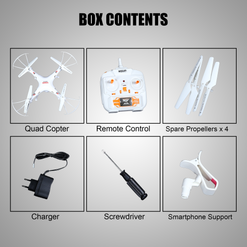 Vision Drone With Wifi Camera & Rc App Control