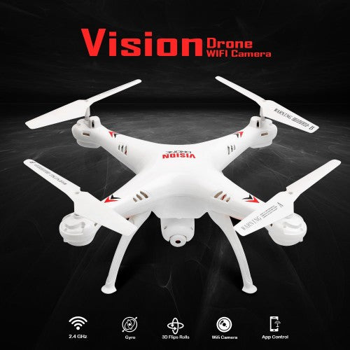 Vision Drone With Wifi Camera & Rc App Control