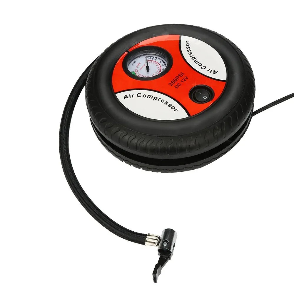 Air pump online with gauge