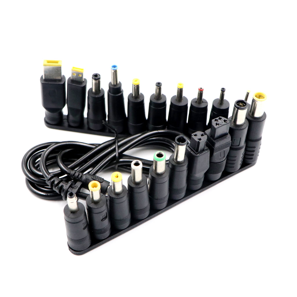 20 in 1 DC Power 5.5 * 2.1mm Jack to 20 Universal Plug Adapter Connector Converter