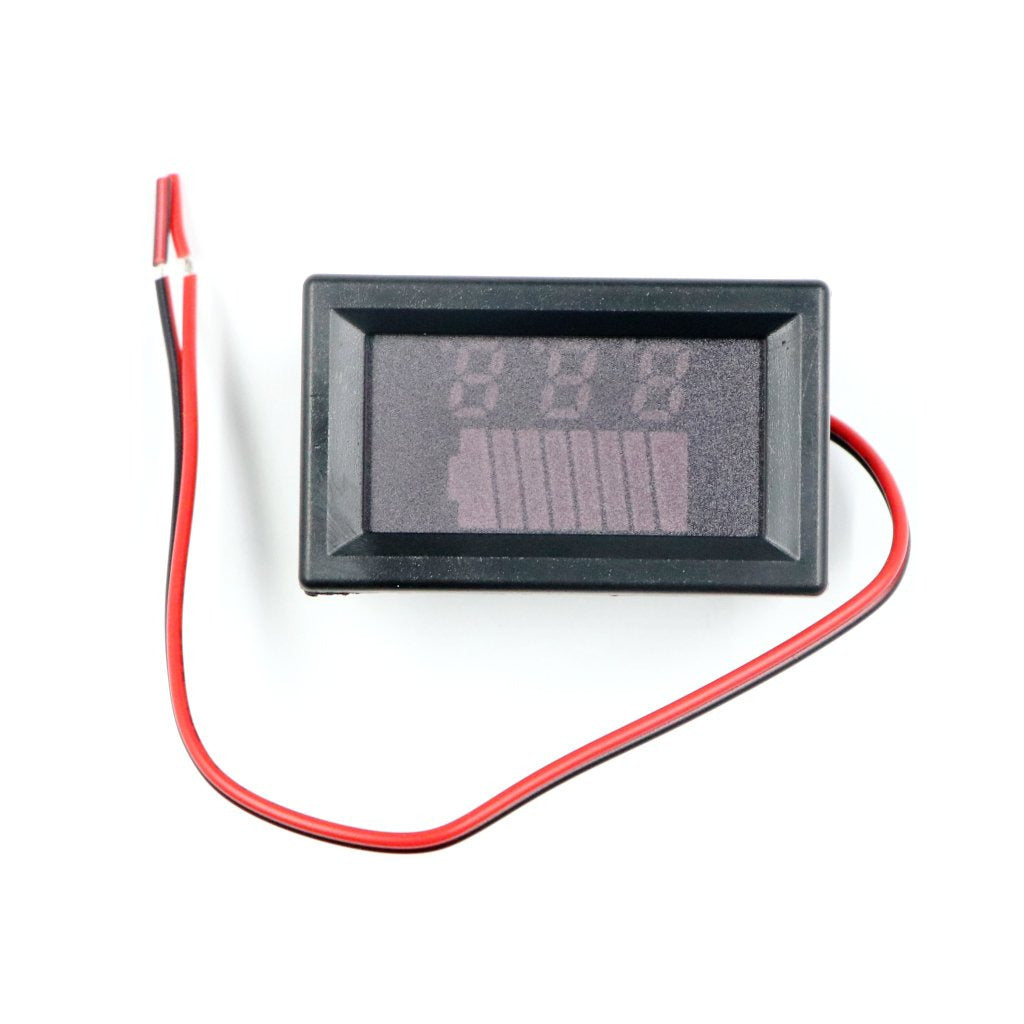 12V to 60V DC Lead Acid Battery Capacity and Voltage Indicator