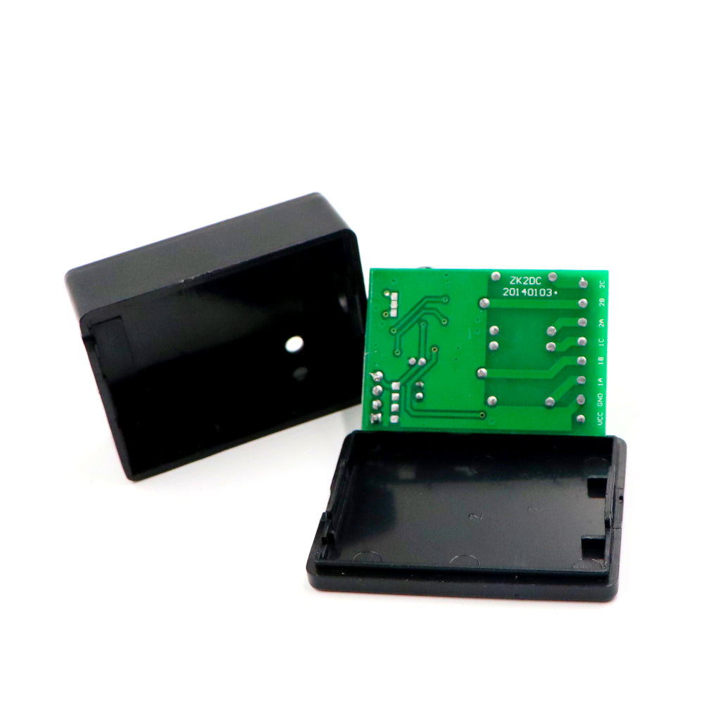 12VDC 315MHz 2-Channel RF Receiver Module Relay Switch with Casing