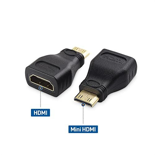 Generic: Mini HDMI Adapter - HDMI Female (Type-A) to Mini HDMI Male