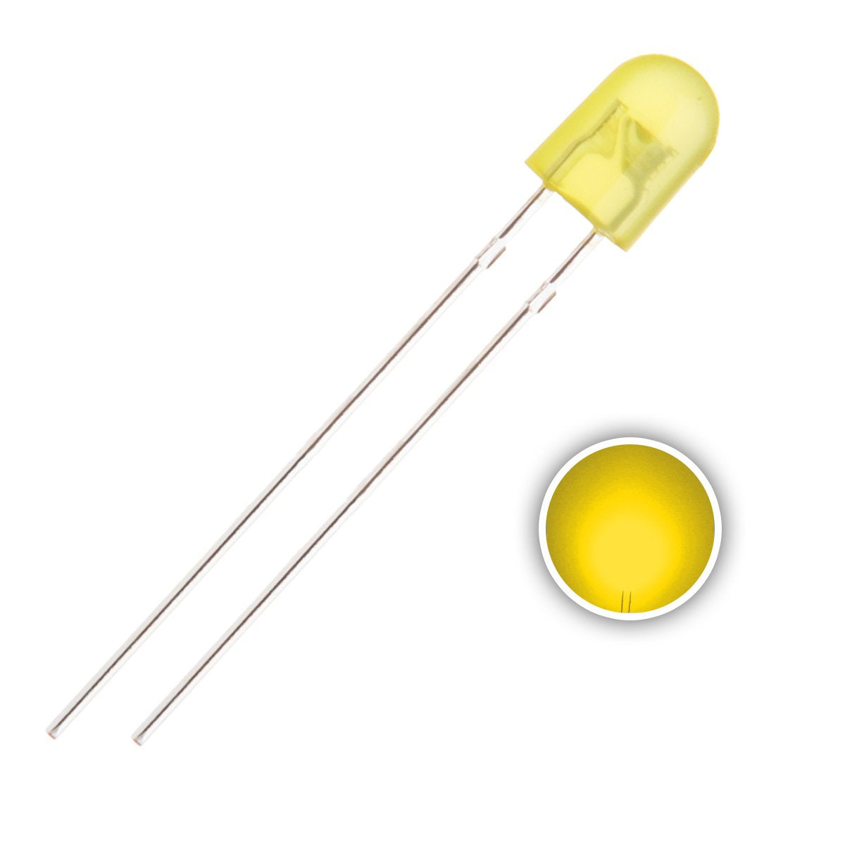 DIP LED 5mm Oval Shape