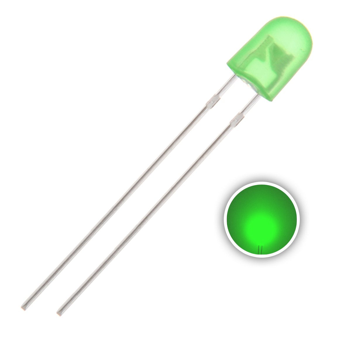 DIP LED 5mm Oval Shape