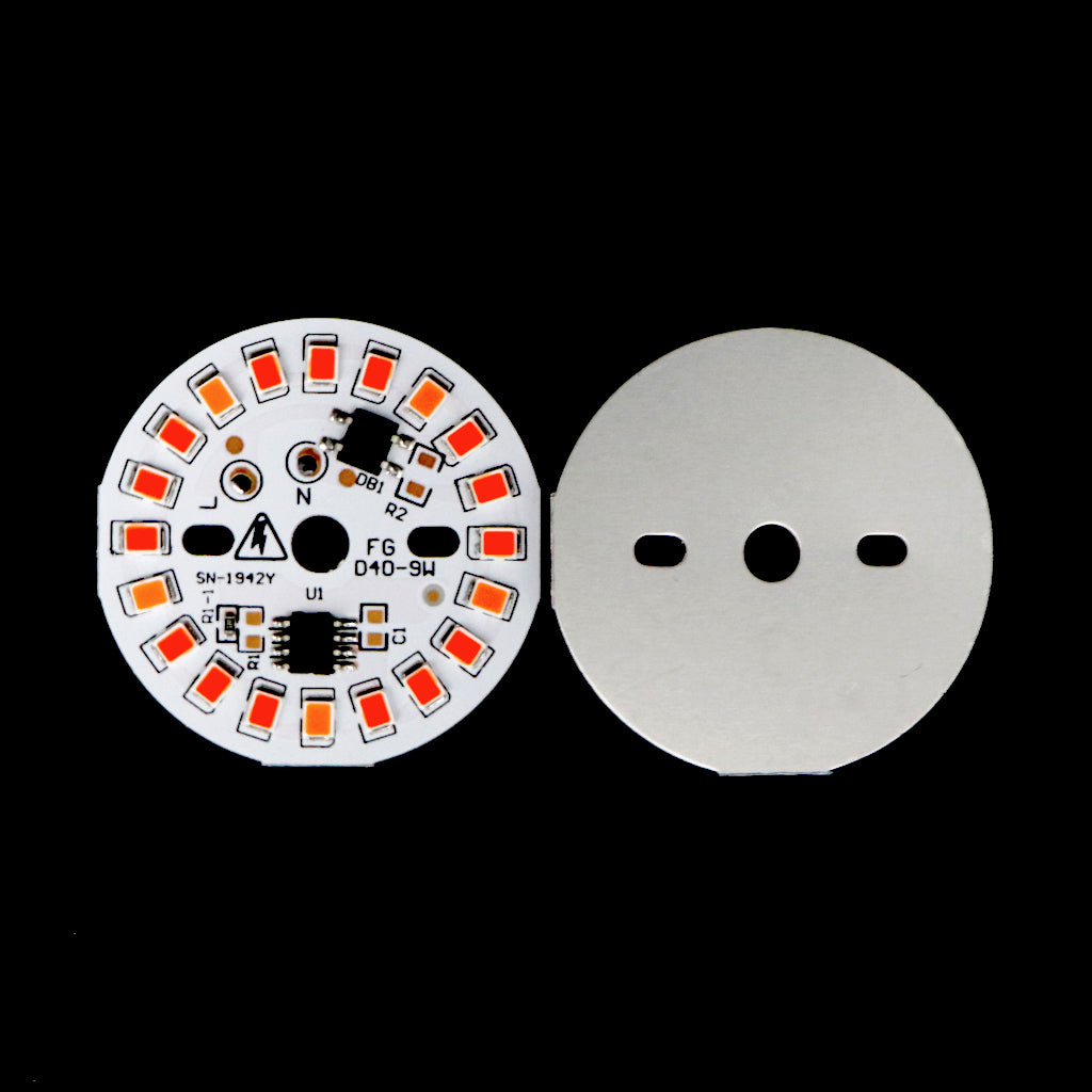 38mm 9-Watt 20-LEDs AC DOB Led Circular PCB for Led Bulbs