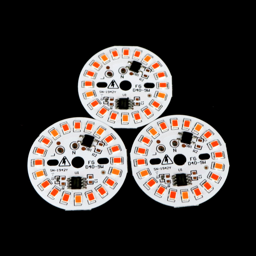 38mm 9-Watt 20-LEDs AC DOB Led Circular PCB for Led Bulbs