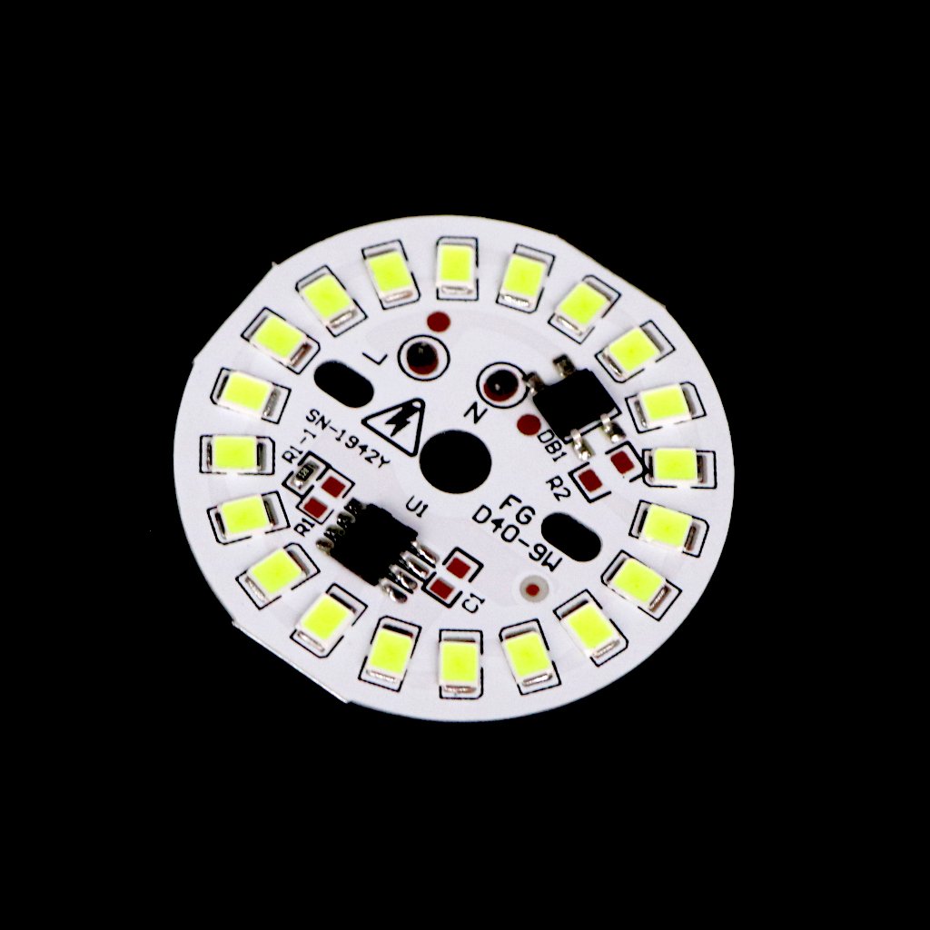 38mm 9-Watt 20-LEDs AC DOB Led Circular PCB for Led Bulbs