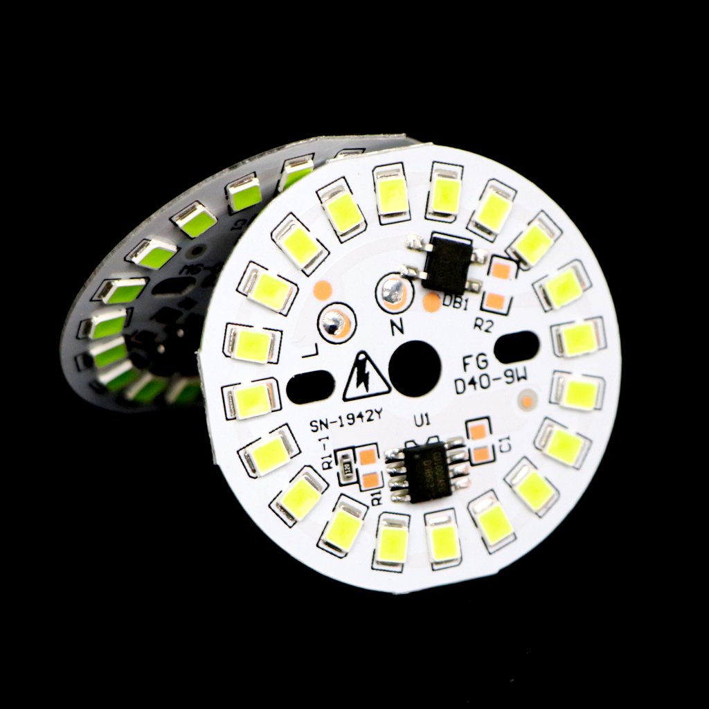 38mm 9-Watt 20-LEDs AC DOB Led Circular PCB for Led Bulbs