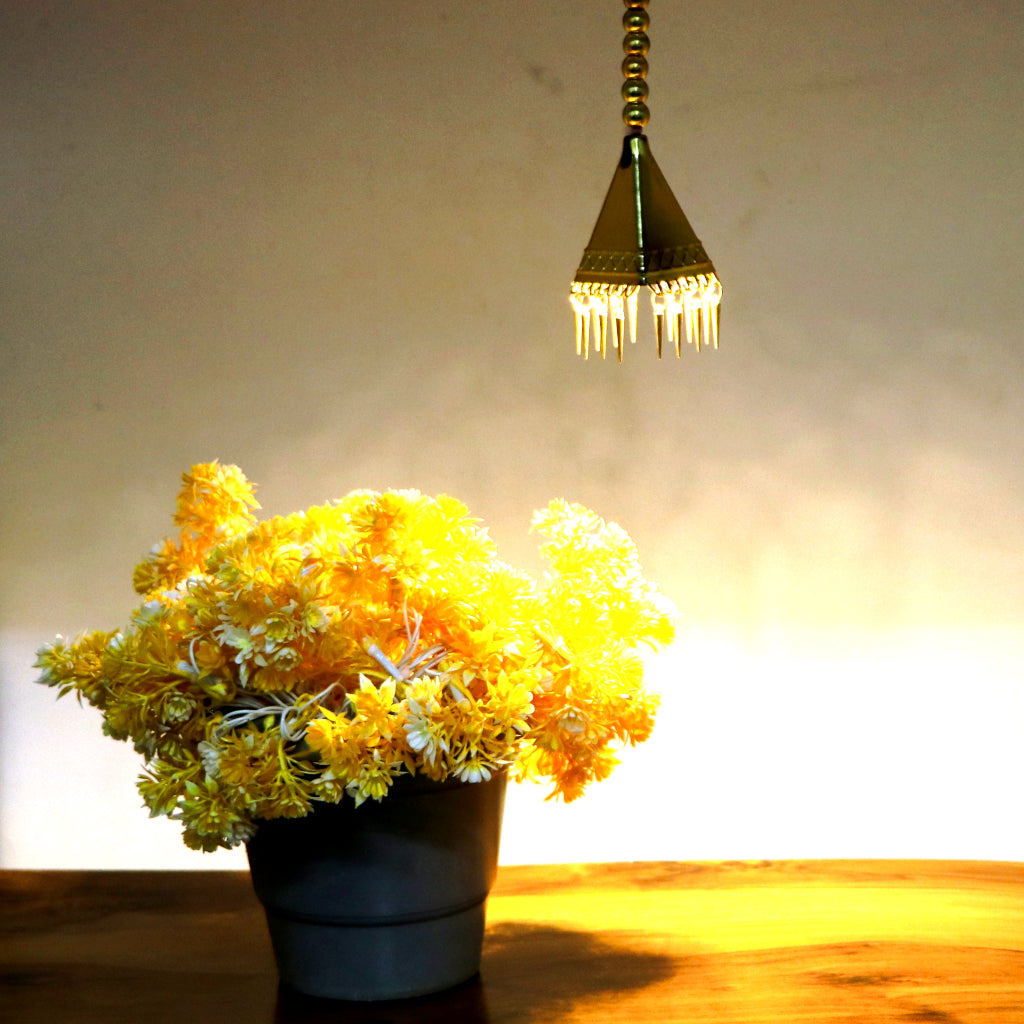 Hanging Cone Shape LED Light with Plug