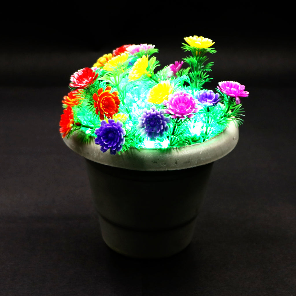 Multi-Color Flower 24 LED String Fairy Lights