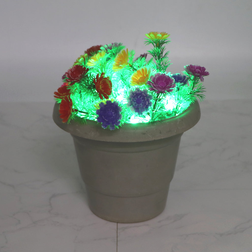 Multi-Color Flower 24 LED String Fairy Lights