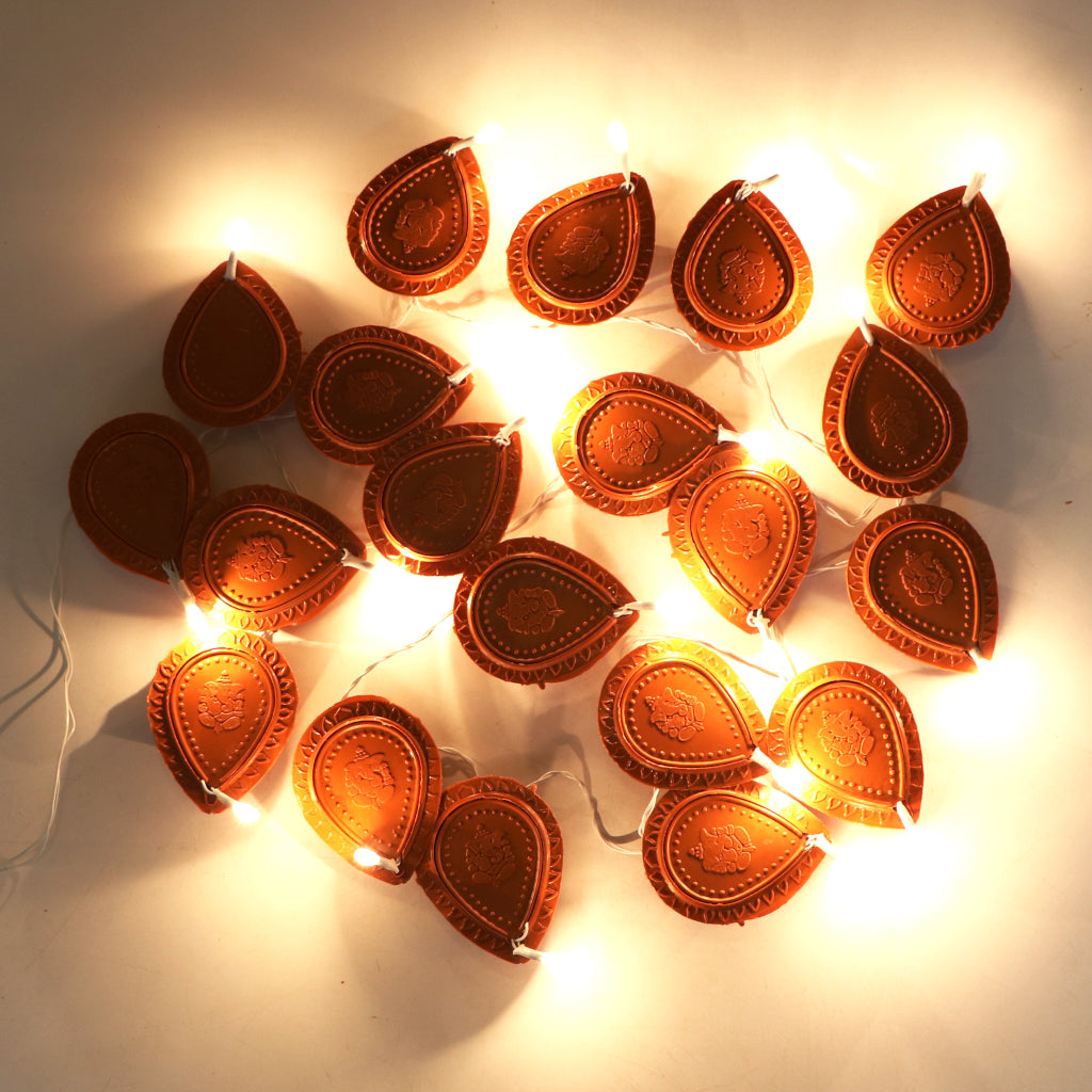 20pcs LED Diya String Light