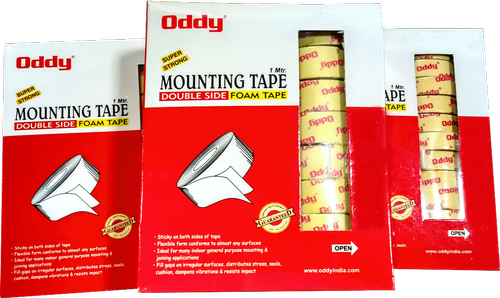 MILEQEE 1 Roll Double Sided Tape Heavy Duty 118inx66ft20m Universa
