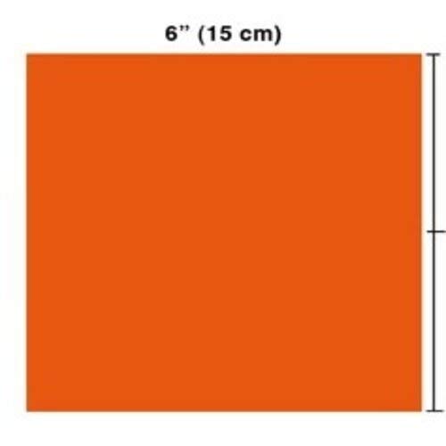 Oddy: OS-5C-20 6x6in Single Side Fluorescent Origami Sheets (20Sheets)