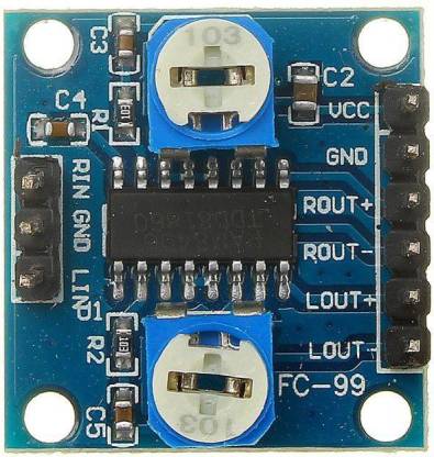PAM8406 Digital Amplifier Module With Volume Control Potentiometer 5Wx2 Stereo