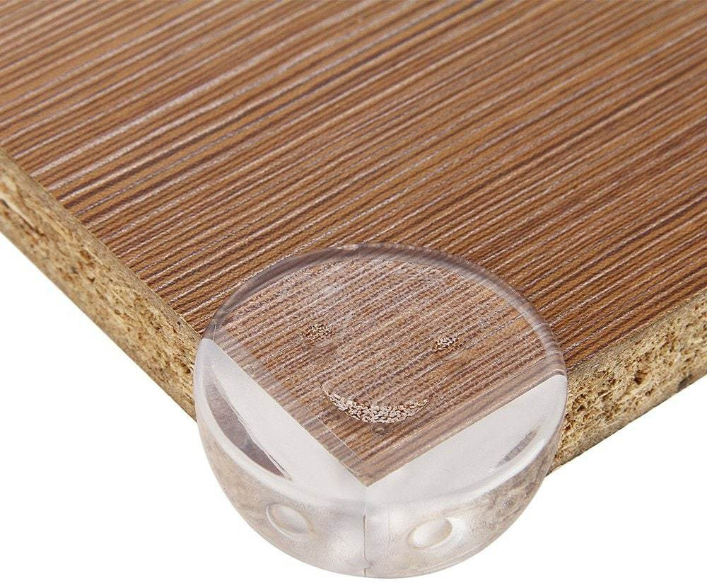 Transparent Round Corner Guards - Pack of 4