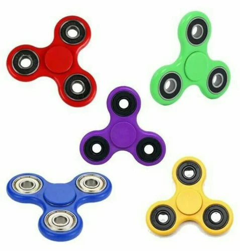 Crazy Fidget Spinner Toy (Random Colour & Design)