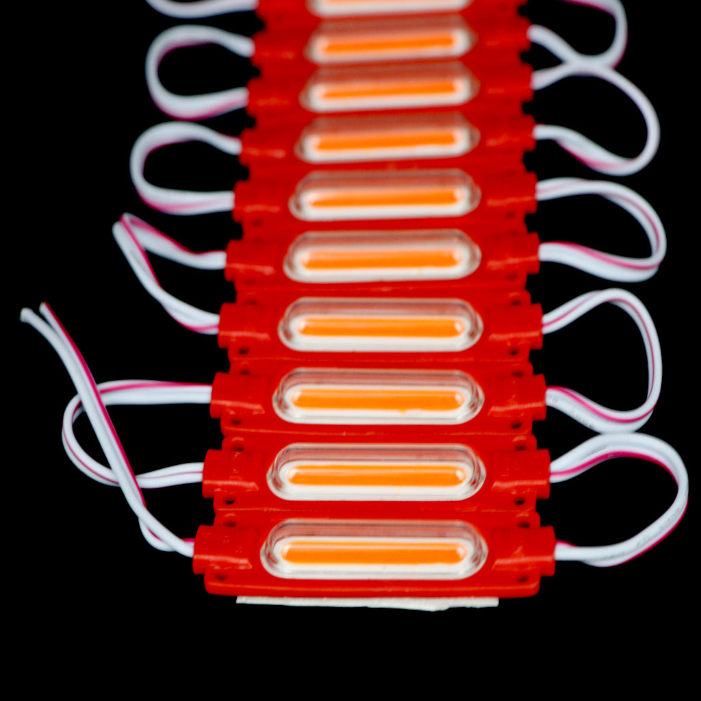 DC 2W Small Tube COB High-Brightness Waterproof Injection Module With Diffused/Clear Lens