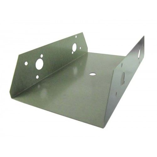 4 Wheel Metal Chassis Black for Robotic DIY Car