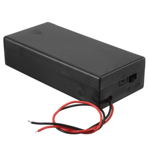 18650 Battery Holders with Cover and On/Off Switch