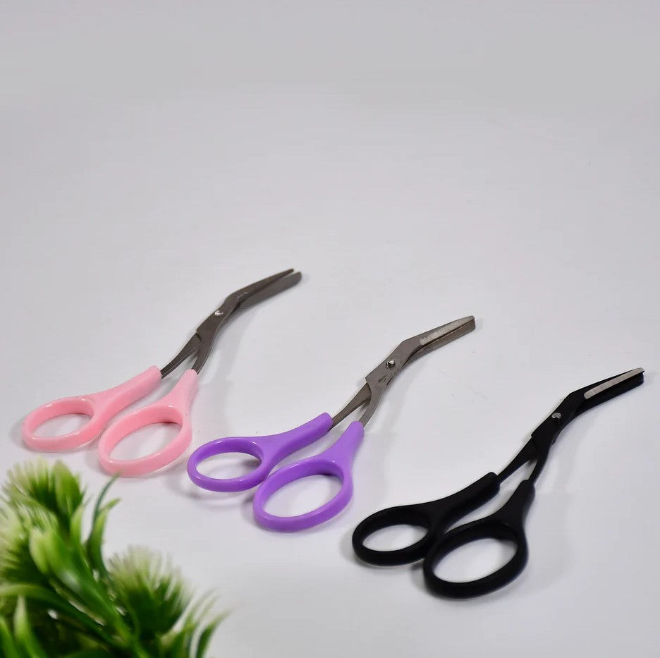 Bent Scissor for Cutting & Designing Purposes - Medium