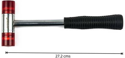 Taparia: SFH30 30mm Soft Faced Plastic Mallet Hammer with Rubber Grip Handle